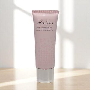 New Unboxed with Seal The Miss Dior Shimmering Rose Sorbet Body Gel 75ml/2.5oz